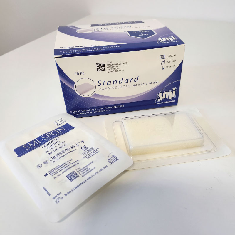 burete hemostatic 80x50x10mm
