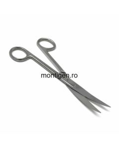 Foarfeca chirurgicala curba varf ascutit-ascutit