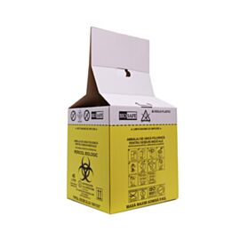 Cutie deseuri medicale cu sac galben 40 l