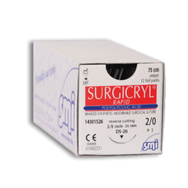 Fire de sutura Acid poliglicolic Rapid