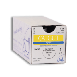Fire de sutura Catgut Plain