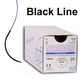 Fire de sutura Poliglactin 910 ac negru