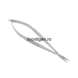 Foarfeca Castroviejo varf ascutit-ascutit curba