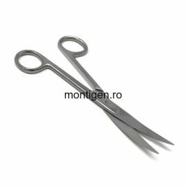 Foarfeca chirurgicala curba varf ascutit-ascutit