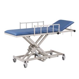 Masa transport pacient RMN hidraulica cu grilaje protectie
