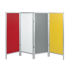 Paravan medical fix colorat 4 elementi