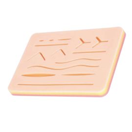 Placa silicon antrenament suturi chirurgicale